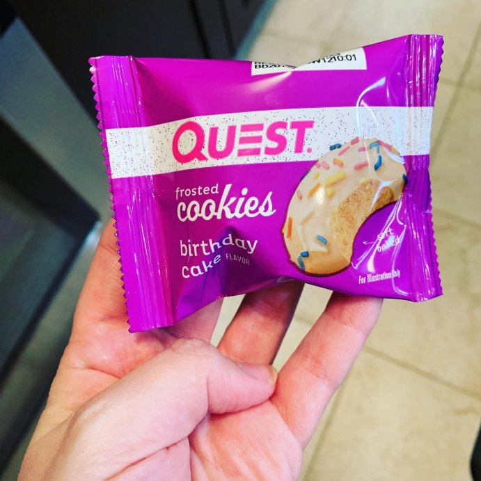 user image by @the_swweet_life, Quest Nutrition 5g Protein Frosted Cookie - Birthday Cake - 8ct