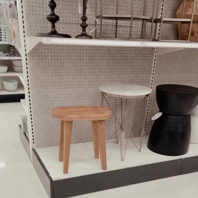 user image by @xo_pamelaa, Woodland Carved Wood Accent Table Brown - Threshold&#153;