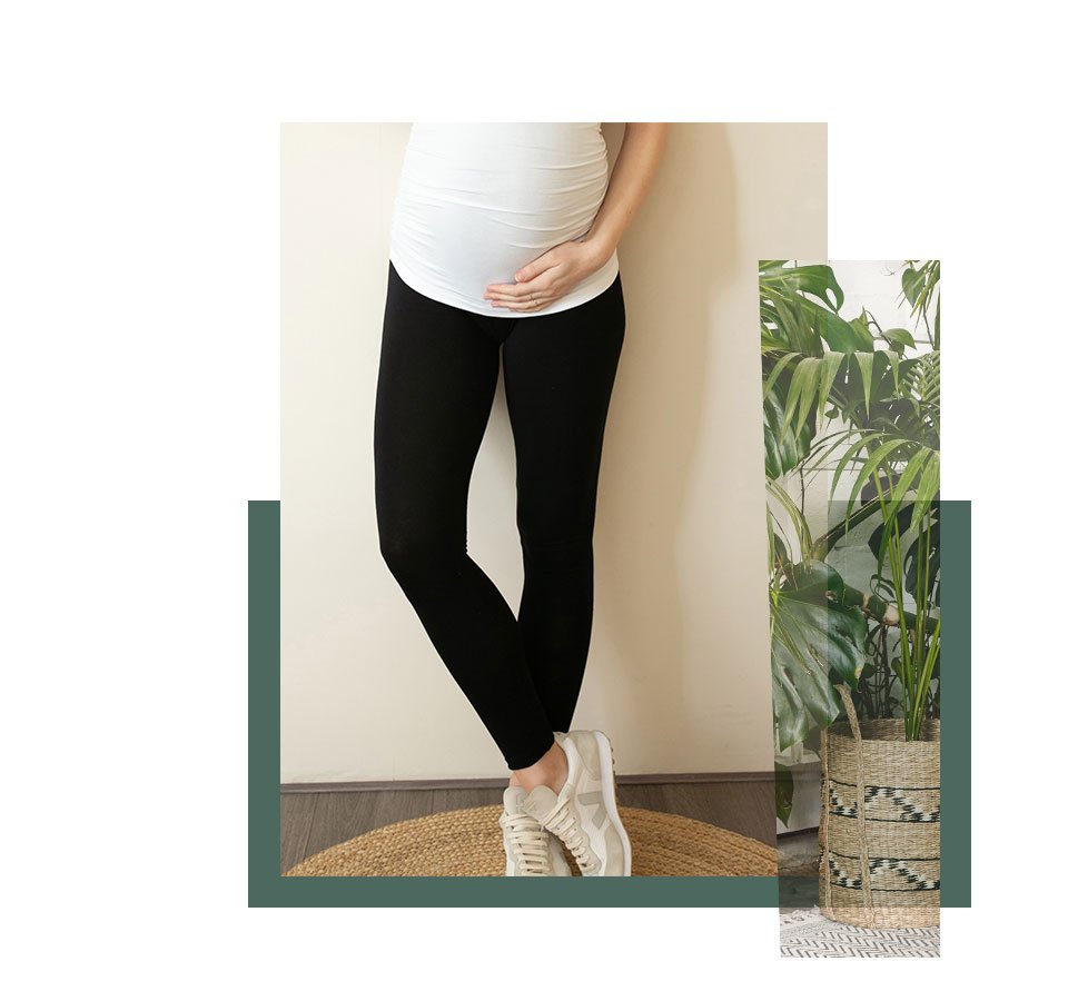 Willow Maternity Leggings with LENZING™ ECOVERO™ – Isabella Oliver UK