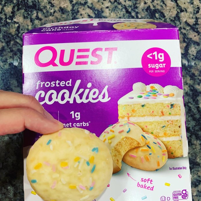 user image by @miac1977_ww, Quest Nutrition 5g Protein Frosted Cookie - Birthday Cake - 8ct