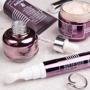 @spacenk&rsquo;s instagram photo of Sisley-Paris Black Rose Cream Mask,Sisley-Paris Black Rose Skin Infusion Cream,Sisley-Paris Black Rose Precious Face Oil,Sisley-Paris Black Rose Eye Contour Fluid