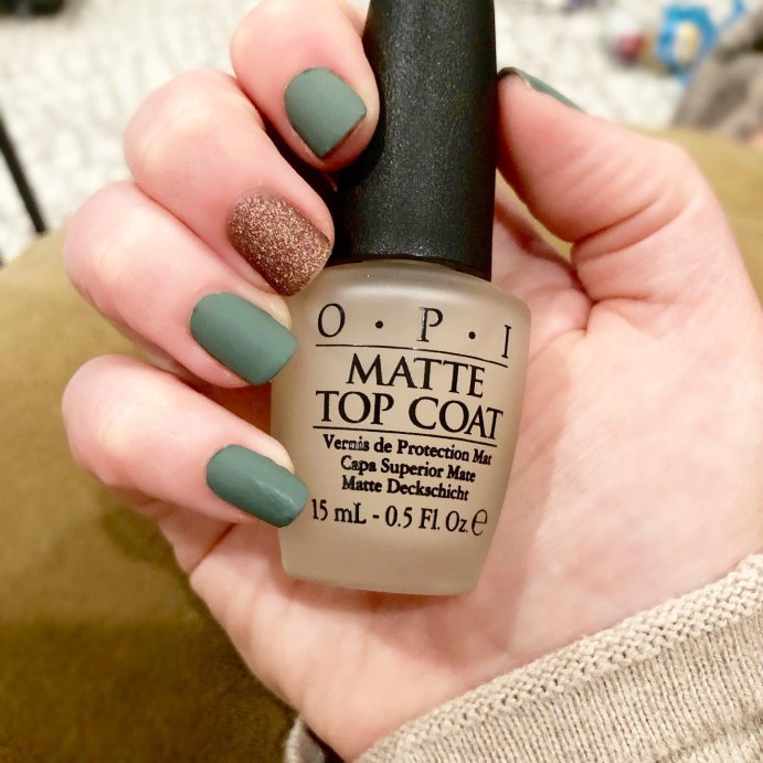 user image by @lifestyledbyjess, OPI Nail Treatment Matte Top Coat - Clear - 0.5 fl oz