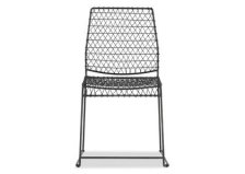Shop Moira Recycled Metal Dining Chair -Graphite and more