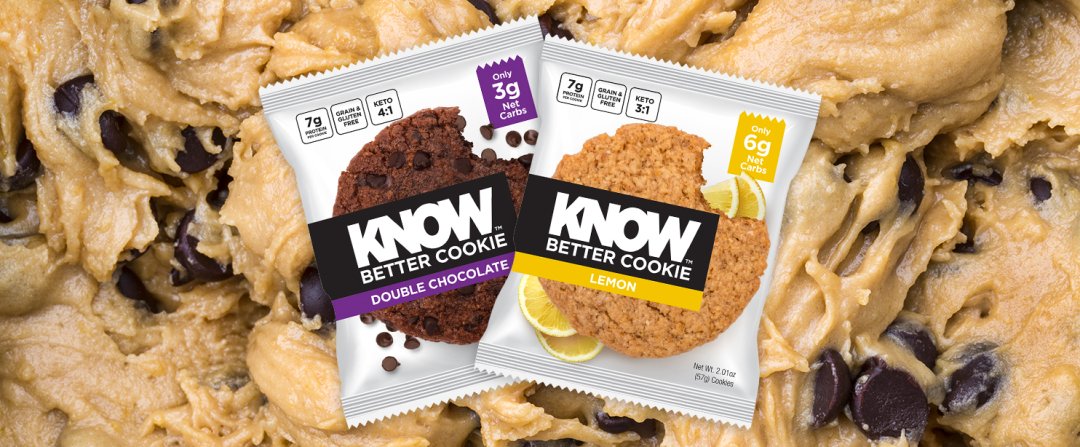 Shop KNOW Foods KNOW Better Keto Cookie - Double Chocolate (8 Cookies), KNOW Foods KNOW Better Keto Cookie - Lemon (8 Cookies) and more