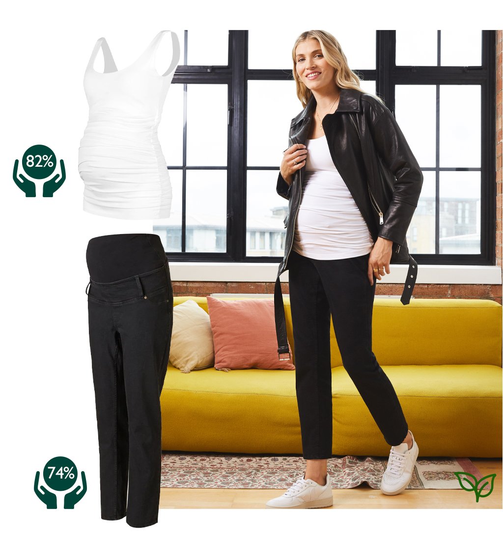 Over the Bump Organic Maternity Boyfriend Jeans – Isabella Oliver UK