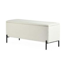 Shop Banc de rangement Canvas Picton, blanc and more