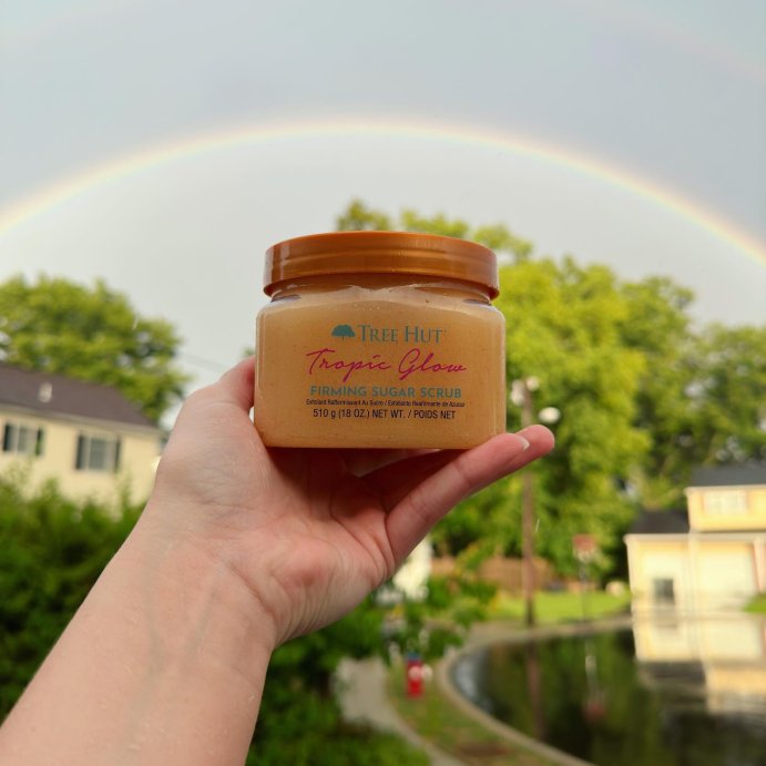 user image by @bodycarecollective, Tree Hut Tropic Glow Shea Sugar Tropical Body Scrub - 18oz