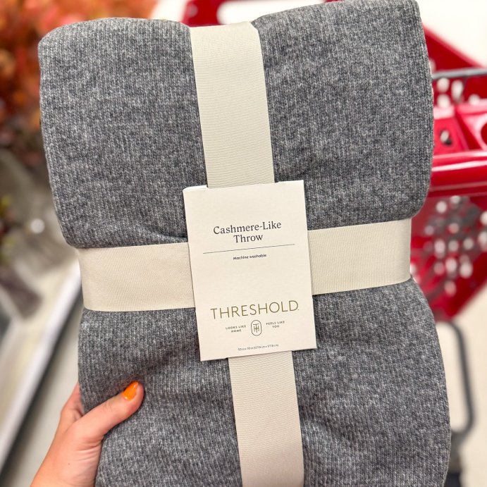 user image by @targettakesmypaycheck, The Cozy Collection Cozy Faux Cashmere Knit Throw Blanket - Threshold™