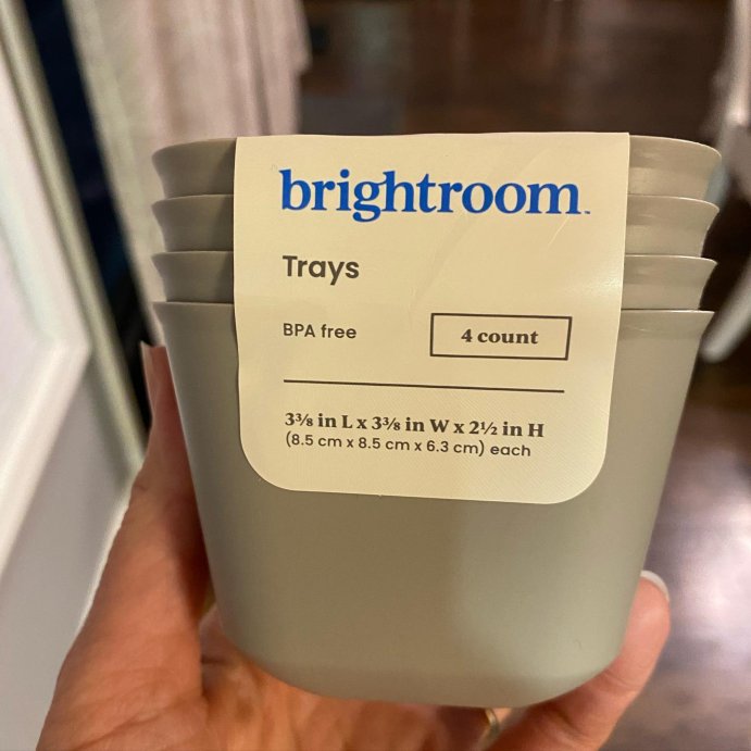 user image by @eventcraftstudio, 4pk Small Storage Trays - Brightroom™
