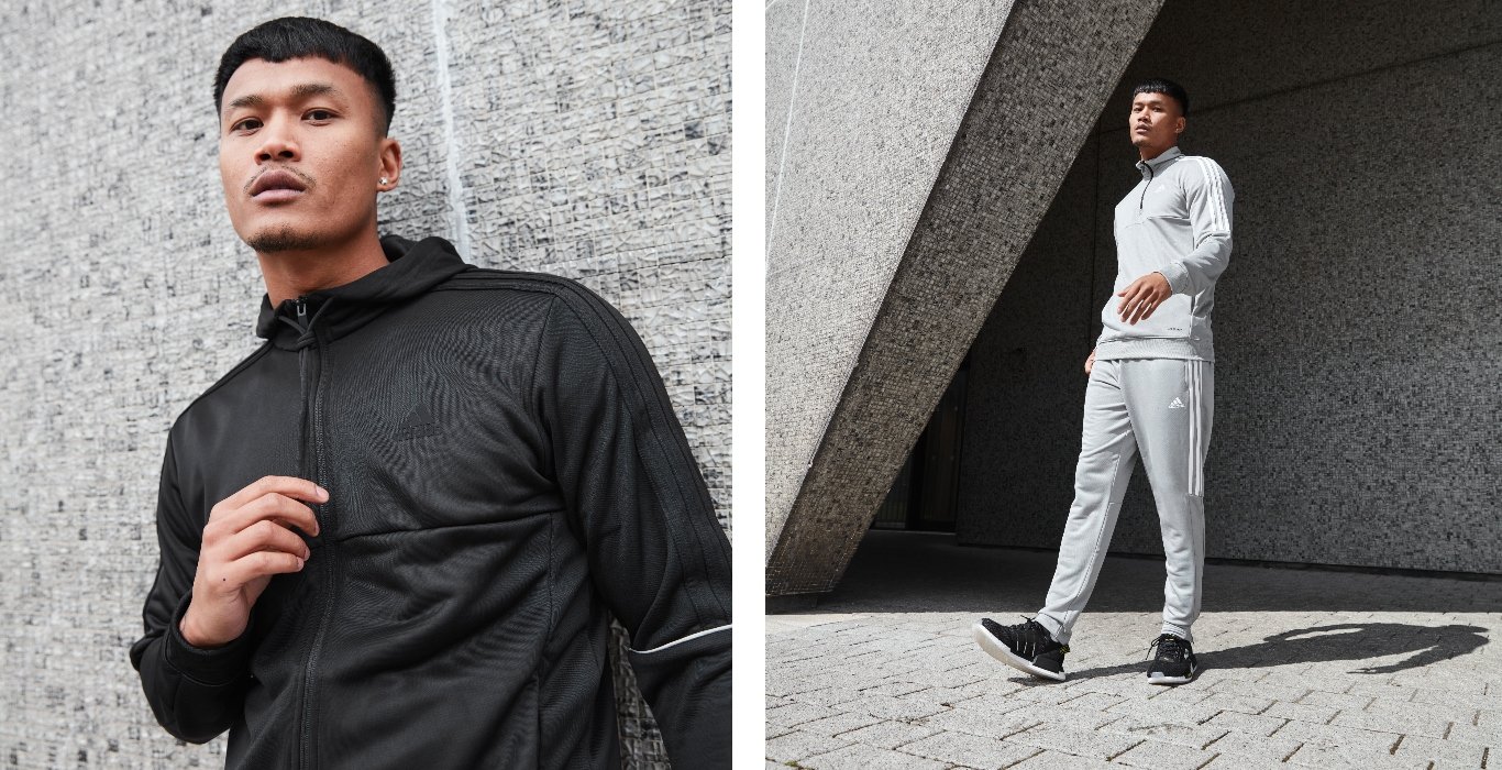 Curated image with adidas Originals NMD_R1 V2 - Black - Mens, adidas Match Football Track Pants -...