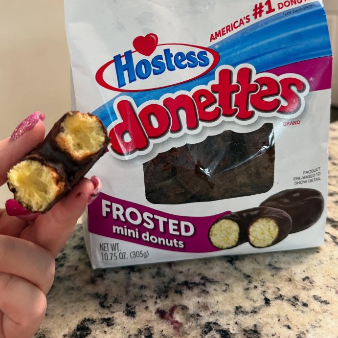 user image by @rachel_thomps, Hostess Donettes Frosted Mini Donuts - 10.75oz