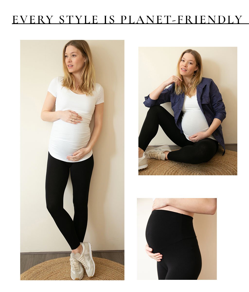 Kerrison Maternity Leggings with LENZING™ ECOVERO™ – Isabella Oliver UK