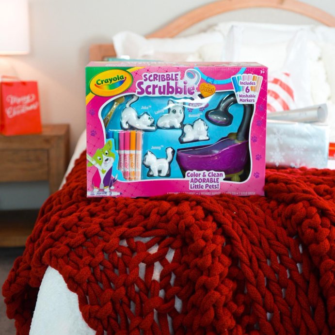 user image by @heyitsrubee, Crayola 12pc Scribble Scrubbie Pets Tub Set: Washable Marker Craft Kit for Kids, Drawing &#38; Coloring Activity, Ages 3+