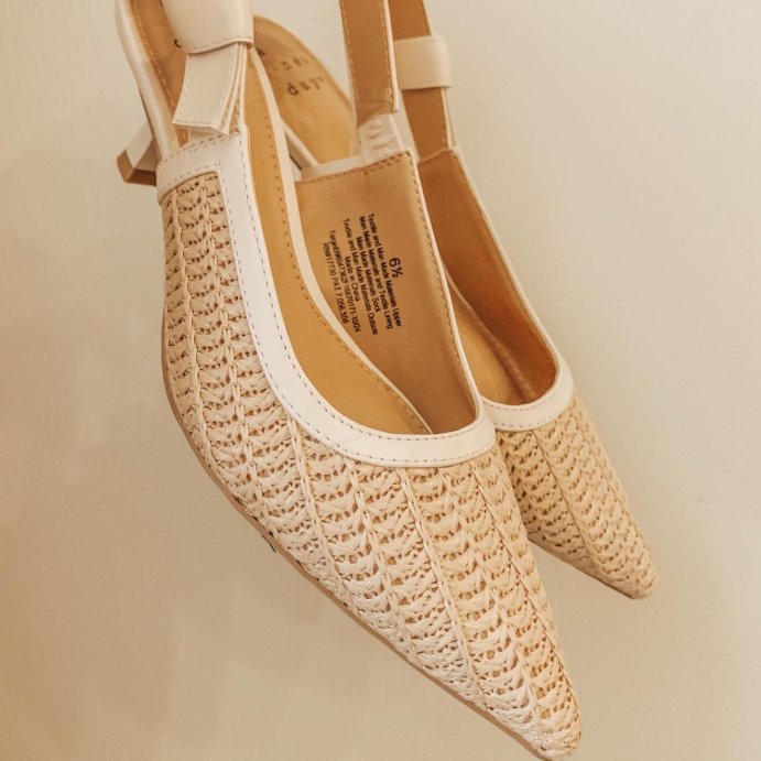 user image by @stylbylara, Women's Milan Slingback Heels - A New Day™