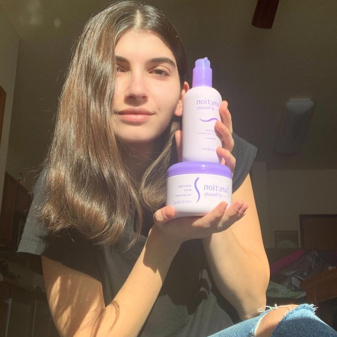 user image by @defneto, Function of Beauty Wavy Hair Leave-In Treatment Base with Babassu Oil - 7 fl oz