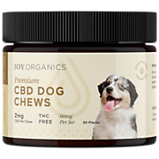 Shop Joy Organics CBD Hemp Extract Premium Dog Chews - 2 MG Per Chew- Beef (30 Chews) and more