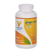 Shop the Vitamin Shoppe Ginger Root - Whole Herb Digestive Support - 500 MG (300 Capsules) and more