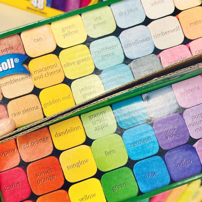 user image by @targetfamilyfinds, Crayola 48ct Washable Sidewalk Chalk - Bold Colors