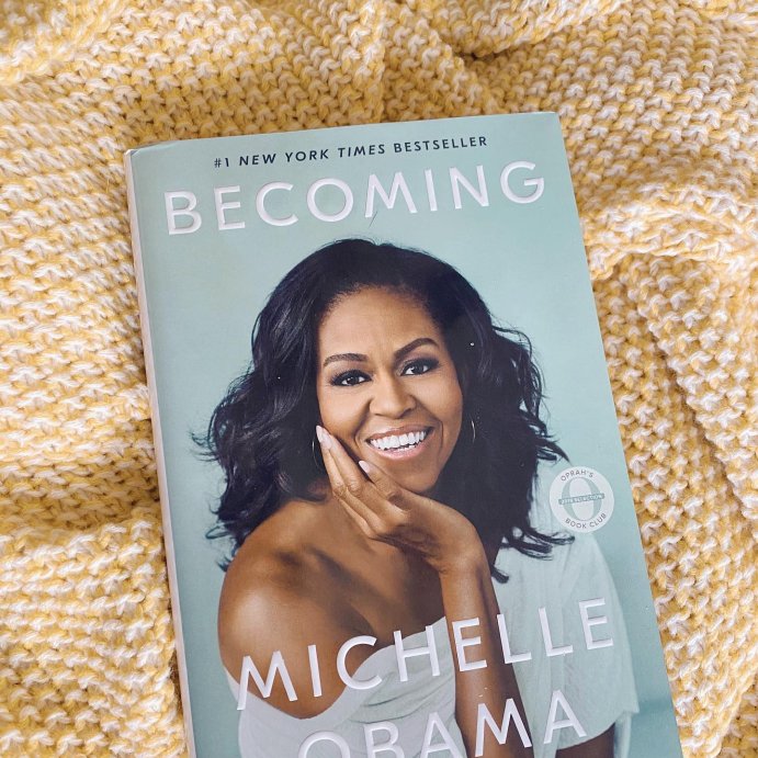 user image by @natasha.kingsbury, Becoming - by Michelle Obama