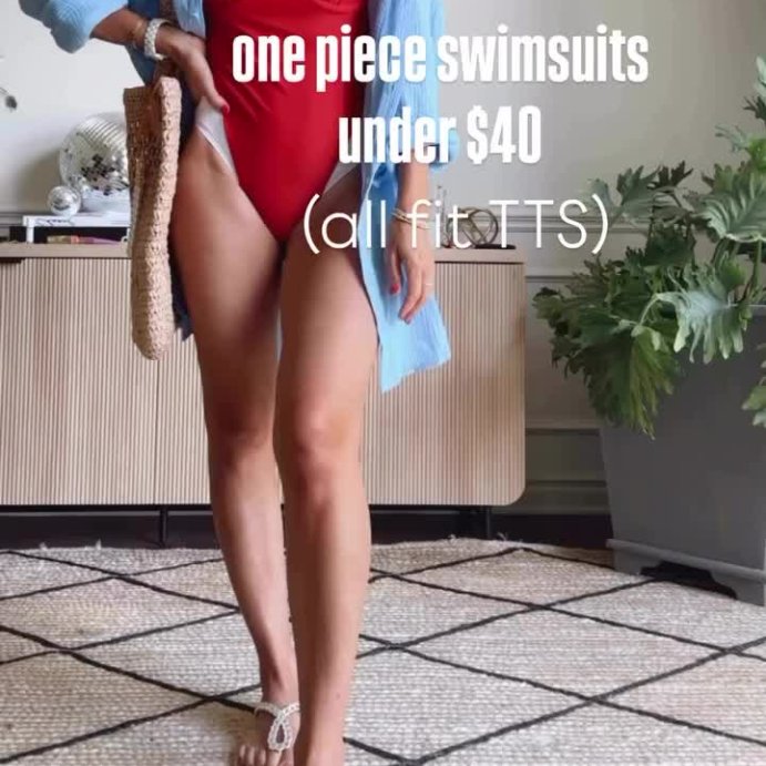 user image by @covet.on.the.go, Women's Colorblock Extra High-Leg Cheeky One Piece Swimsuit - Wild Fable™ Red