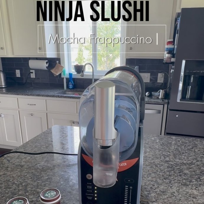 user image by @natashafurduy, Ninja Slushi 5-in-1 Professional Frozen Drink Maker with 5 Preset Programs, 88oz FS301: Metal &#38; Plastic, Gray, 3 Pieces