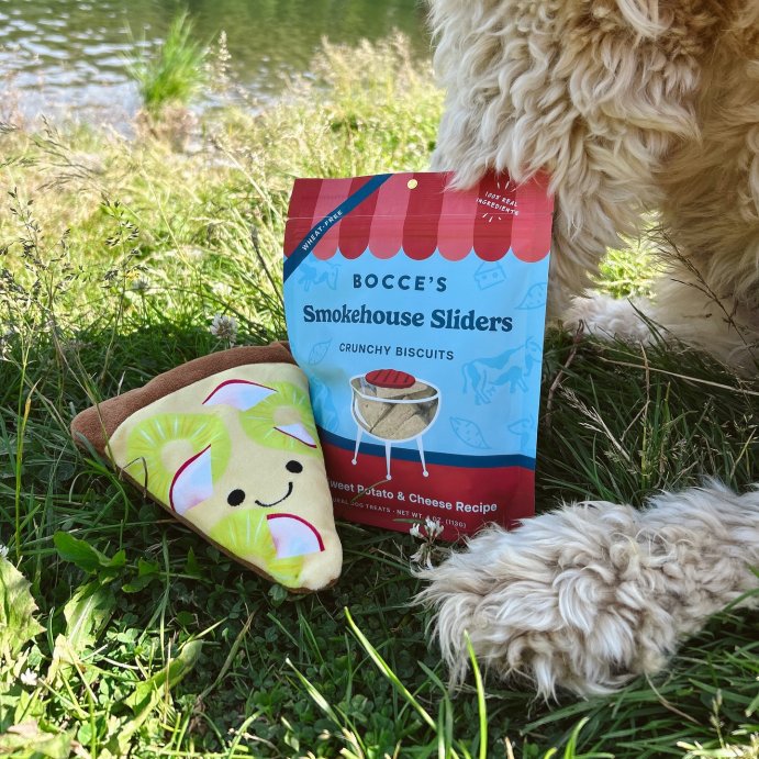 user image by @kodiakthedood, Pizza Dog Plush Toy - Sun Squad&#8482;
