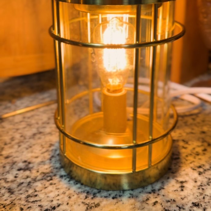 user image by @hi_iam_cece, 6.5&#34; x 4.5&#34; Edison Bulb Metal Scent Warmer Bronze - Threshold&#8482;