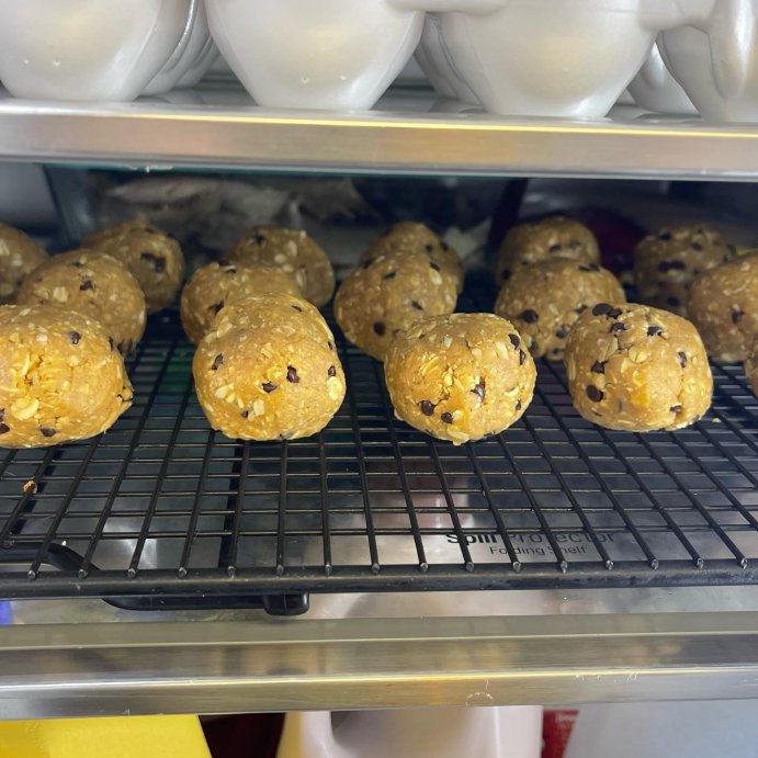 user image by @tristar_bbq, Kodiak No-Bake Protein Ball Mix Oatmeal Chocolate Chip - 12.7oz
