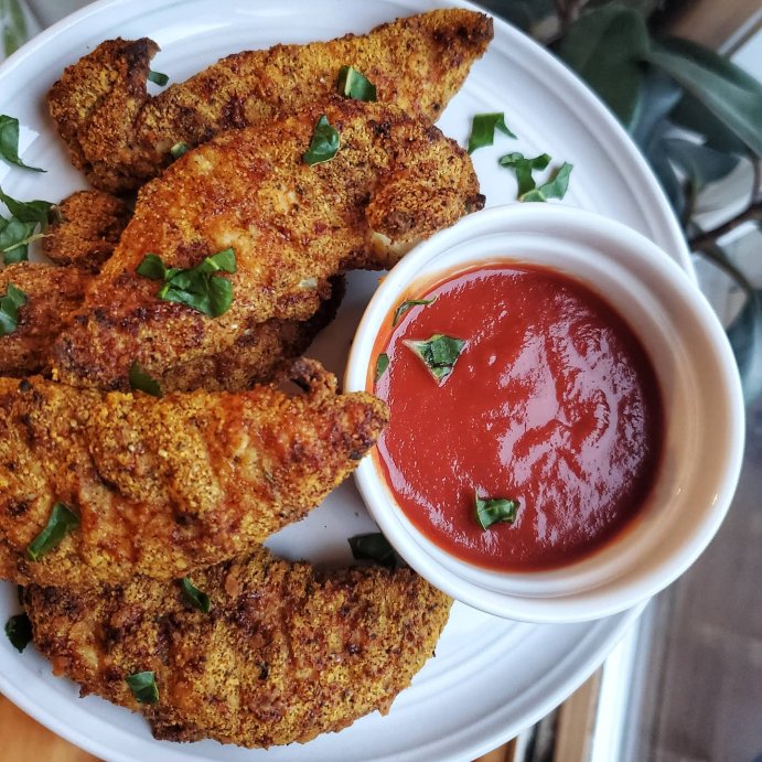 user image by @katiesrealeats, Primal Kitchen Unsweetened Organic Ketchup - 11.13oz