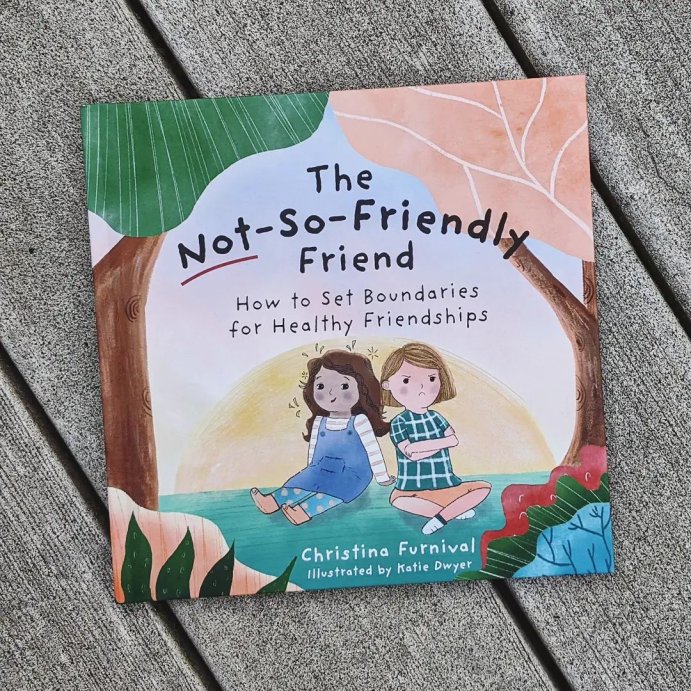 user image by @forevermylittlemoon, The Not-So-Friendly Friend - by  Christina Furnival (Hardcover)