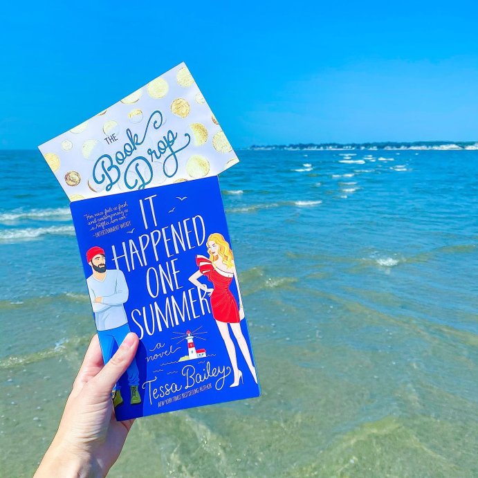 user image by @readingwithbeans, It Happened One Summer - by Tessa Bailey (Paperback)