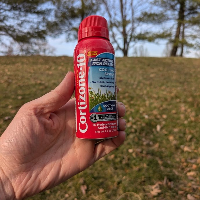 user image by @thebuzzjustbeecause, Cortizone-10 Fast Acting Cooling Anti-Itch Spray - Hydrocortisone - 2.7oz