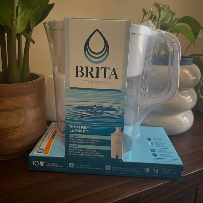 user image by @anjel_0_9, Brita Water Filter 10-Cup Tahoe Water Pitcher Dispenser with Standard Water Filter