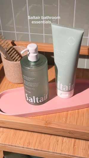 @spacenk&rsquo;s instagram video of Saltair Retinol Revive Overnight Body Lotion,Saltair HA Body Hydrator Hyaluronic Acid Body Serum