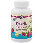 Shop Nordic Naturals Kids Probiotic Gummies with Prebiotic Fiber ? Berry (60 Vegan Gummies) and more