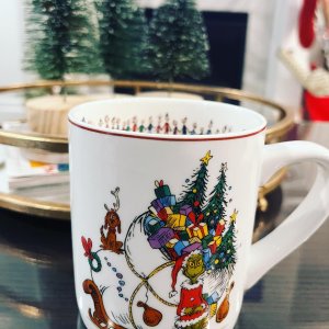 The Grinch Snow white Coffee Mugs