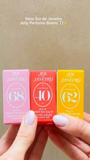 @spacenk&rsquo;s instagram video of Sol de Janeiro Cheirosa 40 Jelly Balm Perfume,Sol de Janeiro Cheirosa 68 Jelly Balm Perfume,Sol de Janeiro Cheirosa 62 Jelly Balm Perfume