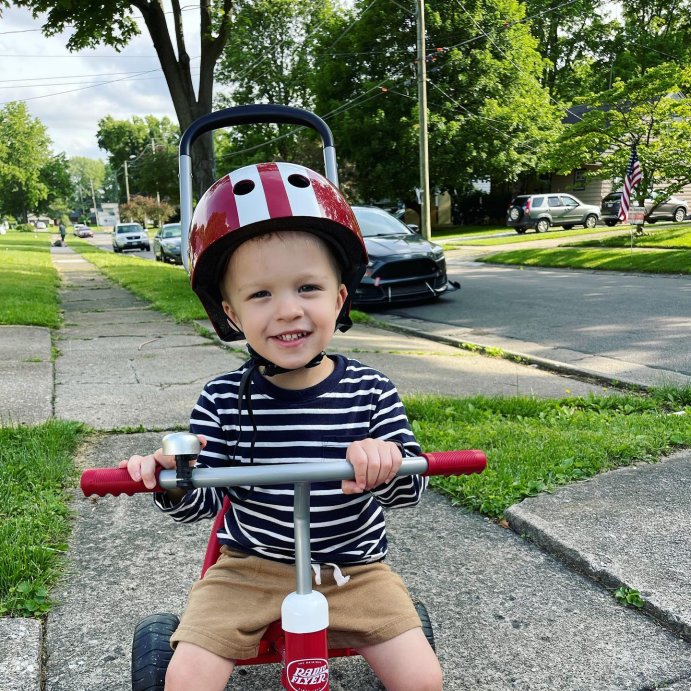 user image by @thebillystarkey, Radio Flyer 4-in-1 Stroll 'N Trike