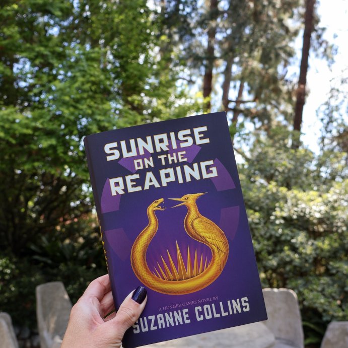 user image by @bookquoth, The Hunger Games: Sunrise on the Reaping - by Suzanne Collins (Hardcover)