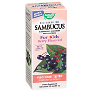 Shop Natures Way Children's Sambucus Immune Syrup with Elderberry, Echinacea & Propolis - Berry (4 Fluid Ounces) and more