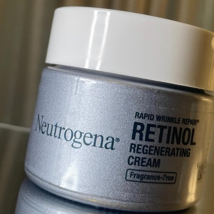 user image by @charleymcelrath, Neutrogena Rapid Wrinkle Repair Retinol Face Moisturizer Cream with Hyaluronic Acid - Fragrance Free - 1.7 oz