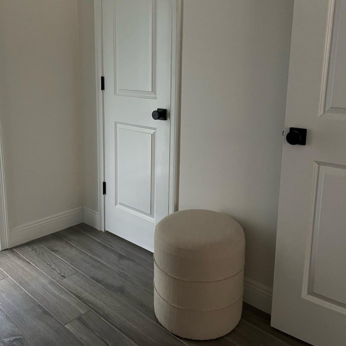 user image by @cassapham, Catalina Round Ottoman - Threshold™ designed with Studio McGee