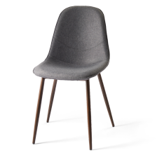 Shop Chaise de salle à manger CANVAS Jordan, gris and more