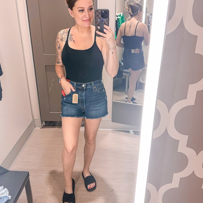 user image by @xochumxo, Levi's 501® Original Fit High-Rise Women's Jean Shorts