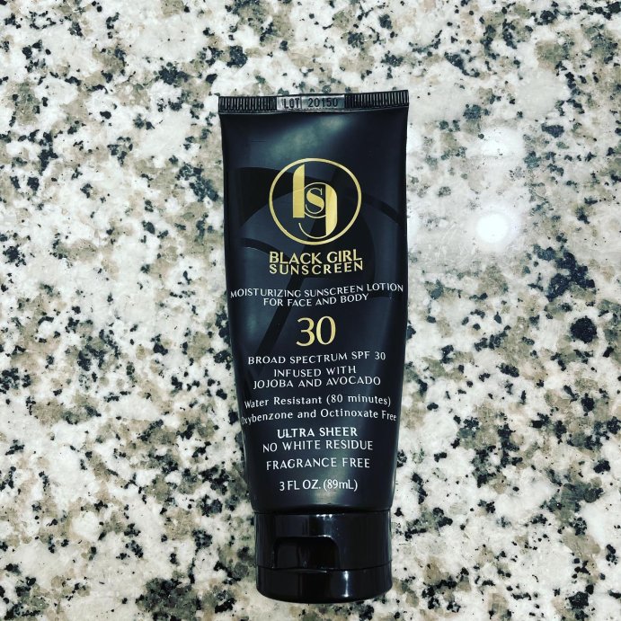user image by @live4kai, Black Girl Sunscreen Broad Spectrum Infused with Jojoba Oil - SPF 30 - 3 fl oz