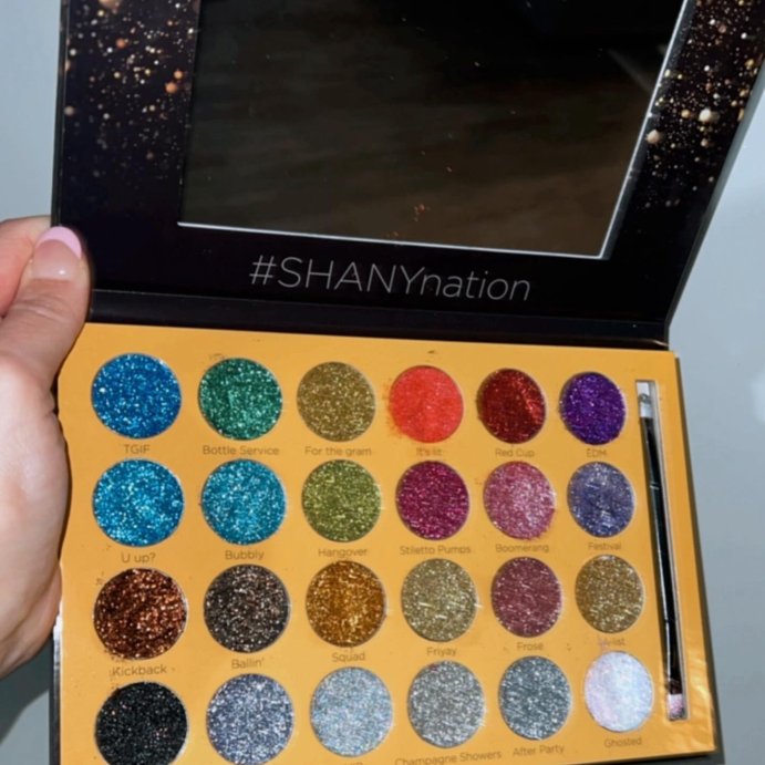 user image by @target.girly, SHANY RSVParty 24-Color Glitter Makeup Palette