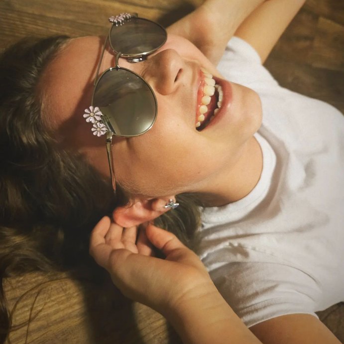 user image by @doldel, Girls' Daisy Aviator Sunglasses  - Cat & Jack™