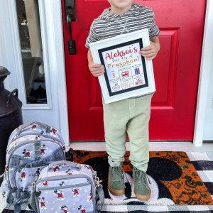 Mackenzie Gray Disney Mickey Mouse Backpacks | Pottery Barn Kids