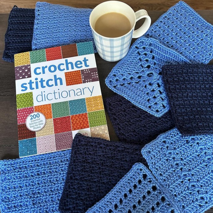 user image by @17jillybean, Crochet Stitch Dictionary - by  Sarah Hazell (Paperback)