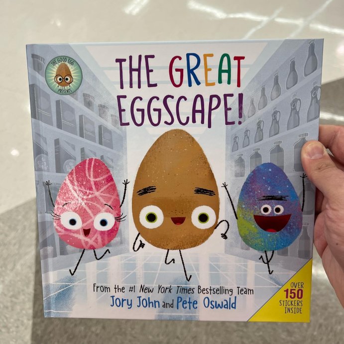 user image by @hooked_on_target, The Good Egg Presents: The Great Eggscape! - by  Jory John (Hardcover)